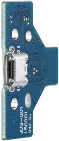 Best Shopper - Replacement USB Charging Port Board W/ 14Pin Flex Cable Compatible with Playstation 4 Controllers (Version 1: JDS-001) in Kuwait