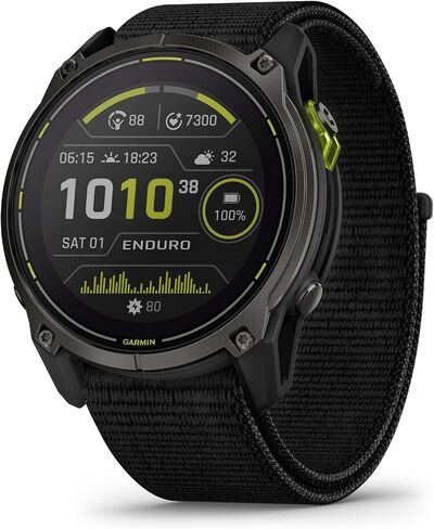 Garmin Enduro 3 Ultra-Performance GPS Smartwatch | Signature Series Modern Power Stand Bundle in Kuwait