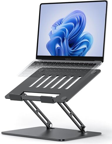 LOXP Adjustable Laptop Stand for Desk, Aluminum Computer Stand in Kuwait