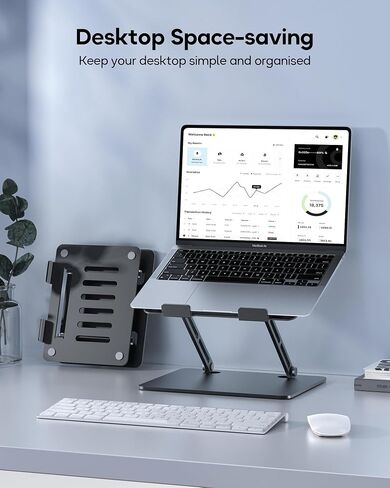 LOXP Adjustable Laptop Stand for Desk, Aluminum Computer Stand in Kuwait
