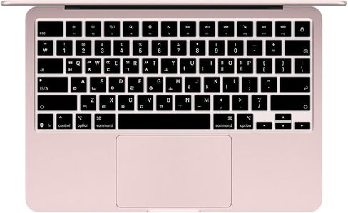 Arabic Keyboard Cover US for MacBook Neo 13" A3404 A18 Pro 2026 Black in Kuwait