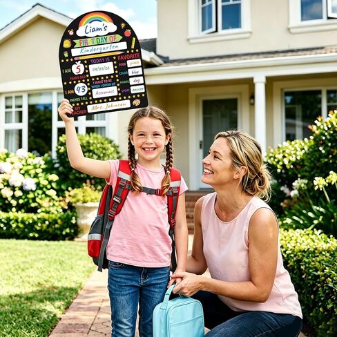 Reusable First Day of School Board – Back to School Photo Prop Sign in Kuwait