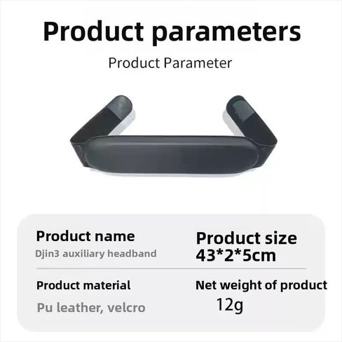 Breathable Comfort Head Pad for DJI N3 FPV Goggles Reduce Pressure Wear Repair Parts in Kuwait