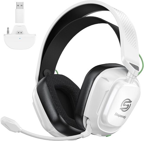 2.4GHz Wireless Gaming Headset for Xbox Series X/S, Xbox One, PS4, PS5, Switch, PC, Low Latency, 3D Surround Sound, Noise-Canceling Mic, 50+ Hr Battery in Kuwait