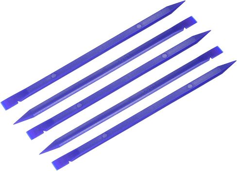 Plastic Spudger Pry Opening Repair Tools 5pcs for Mobile Phone PC Tablet Laptop LCD Screen Smart Phone Repair 148x7mm Blue in Kuwait