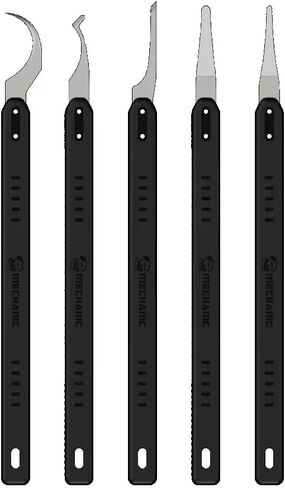 Integrated Rework Blade Set with Anti-Heating Handle Glue Removal Blade Chip Scraper Pry Knife Motherboard Chip Shovel Carving Tools for Phone CPU Chip Glue Remove Degumming Hard Disk Pry Hand Tool in Kuwait