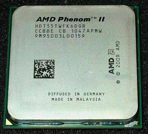 INTERWEB Compatible with AMD Phenom II X6 1055T Desktop CPU Socket AM3 938pin HDT55TWFGRBOX HDT55TWFK6DGR 6MB 95W in Kuwait