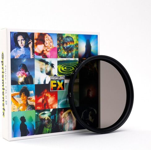 Prism Lens FX Cinema Hard Stop Variable ND Filter | 67mm Circular Threaded | Blue Ring | 3-7 Stops (0.9-2.1) | Rotatable VND for Photo & Video | Color Accurate with No IR Shifts or X-Vignetting! in Saudi Arabia