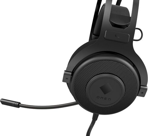 OMEN Blast Gaming Headset With Retractable, Noise Canceling Microphone and 7.1 Surround Sound | Multi-Compatible Xbox One, PS4, and PC | USB | (1A858AA) in Kuwait