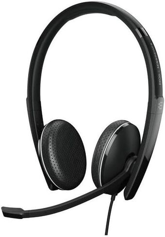 EPOs تكيف 165T USB-C II-اتصال سلكي ، مزدوج على الوجهين-3.5 مم/USB-C ، Teams MS Certified-UC محسّن محسن للصوت in Kuwait