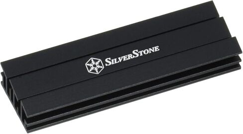 SilverStone SST-TP02-M2 - M.2 SSD Aluminium Alloy heatsink, Double Layer Design, Support 2280 Length in Kuwait