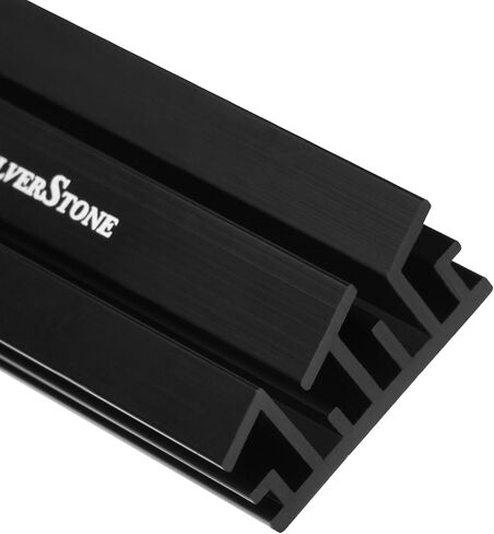 SilverStone SST-TP02-M2 - M.2 SSD Aluminium Alloy heatsink, Double Layer Design, Support 2280 Length in Kuwait