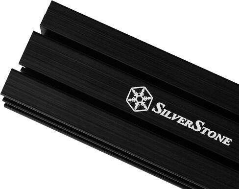 SilverStone SST-TP02-M2 - M.2 SSD Aluminium Alloy heatsink, Double Layer Design, Support 2280 Length in Kuwait