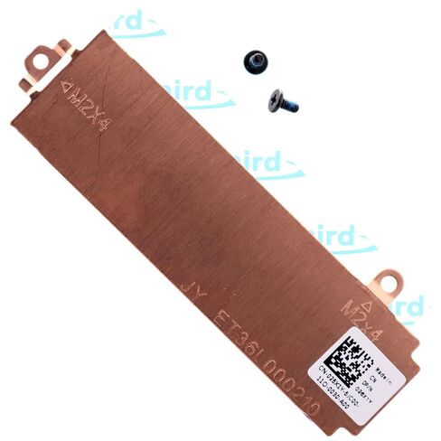 Deal4GO Slot 2Slot 1 M.2 2280 Heatsink Cover 26X1Y 026X1Y SSD Thermal Shield for Dell Alienware M15 Ryzen Edition R5 m15 R6 Gaming Laptop ET36L000210 in Kuwait