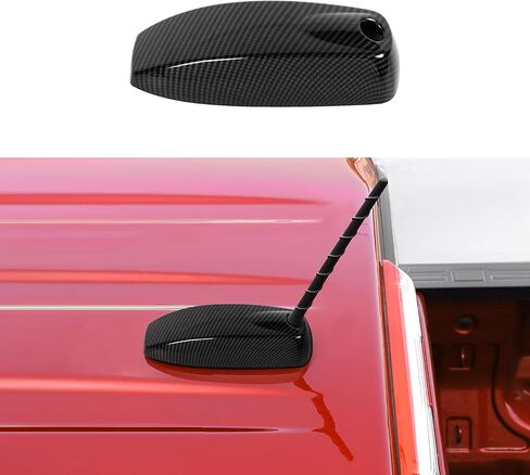 CheroCar Shark Fin Antenna Base Cover Roof Antenna Cover Trim Decoration Fit for 2023-2026 Chevrolet Colorado GMC Canyon Exterior Accessories,Black in Kuwait
