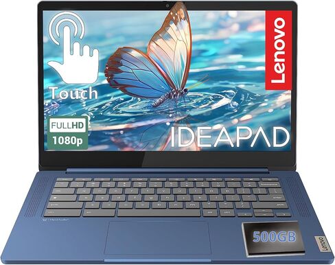 Lenovo Flagship 14" FHD Touchscreen Chromebook, with 500GB Ext HDD in Kuwait