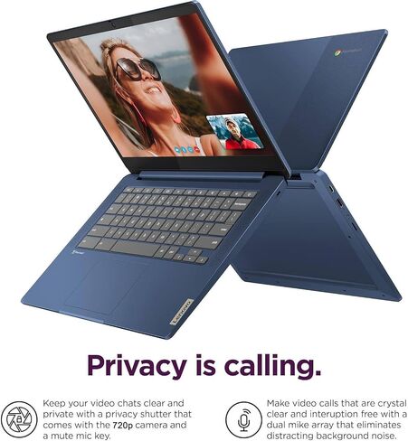 Lenovo Flagship 14" FHD Touchscreen Chromebook, with 500GB Ext HDD in Kuwait