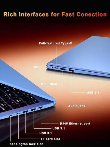 XNQ Laptop Computer, 18 Inch Gaming Laptop 2026, Window 11 Pro Lap Top PC, Core i5-1038NG7, 16GB RAM 1TB TF Expand, 512GB SSD, 1080p FHD IPS, Fingerprint, Wifi6 Business, School, Work, Student, Kids in Kuwait