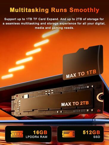 XNQ Laptop Computer, 18 Inch Gaming Laptop 2026, Window 11 Pro Lap Top PC, Core i5-1038NG7, 16GB RAM 1TB TF Expand, 512GB SSD, 1080p FHD IPS, Fingerprint, Wifi6 Business, School, Work, Student, Kids in Kuwait