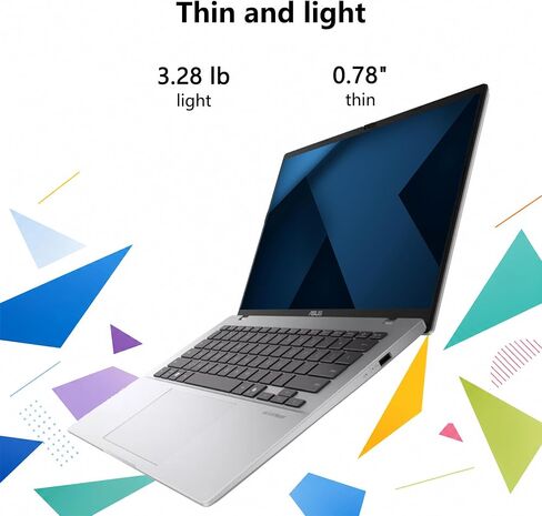 ASUS Vivobook 14 Professional AI Laptop | 14" WUXGA IPS Anti-Glare | 8-core Snapdragon X (Up to 45 NPU Tops) | 16GB DDR5 512GB SSD | Backlit USB4 WiFi 6E Long Battery Life Win11 Pro w/DLCA Accessory in Saudi Arabia