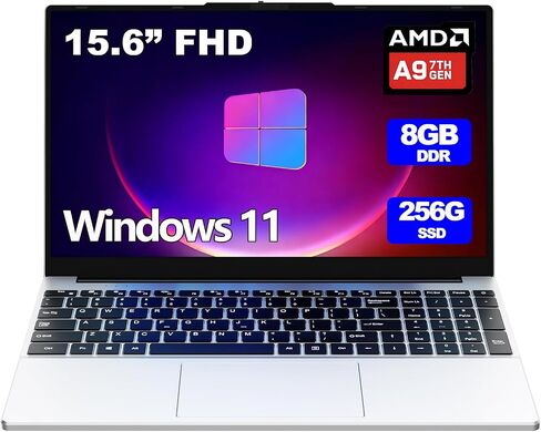 15.6-inch laptop,8GB DDR 256GB SSD expandable to 1TB,portable laptop computer, AMD CPU up to 3.2 GHz, Numeric Keypad,10000mAh battery,USB3.0 interface,WiFi5,BT4.2, webcam, Type-C,Numpad,slim laptops in Kuwait