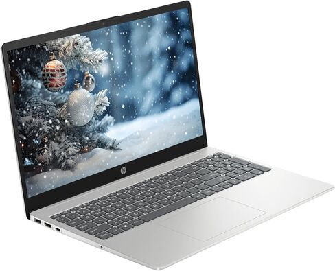 HP 15.6" FHD Business & Student Laptop Computer, 10-Core Intel Core i5, 16GB RAM 1TB SSD, Windows 11, PLUSERA Earphones, Silver (Renewed) in Kuwait
