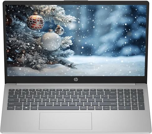 HP 15.6" FHD Business & Student Laptop Computer, 10-Core Intel Core i5, 16GB RAM 1TB SSD, Windows 11, PLUSERA Earphones, Silver (Renewed) in Kuwait