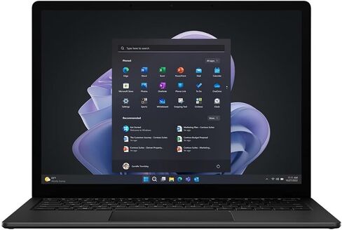 Microsoft Surface Laptop 5 13.5" Touchscreen Notebook - 2256 x 1504 - Intel Core i7 12th Gen i7-1265U - Intel Evo Platform - 16 GB Total RAM - 256 GB SSD - Matte Black (Renewed) in Kuwait