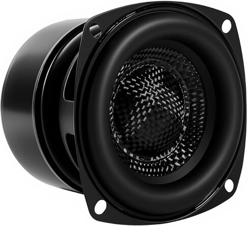 3 Inch Glass Fiber Cone Subwoofer Woofer Speaker 4 Ohm 25W HiFi Sound Powerful Low Frequency Bass for Home Audio in Kuwait