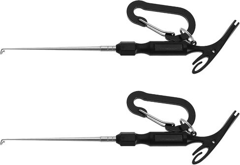 2Pcs Fishing Loop Tyer and Quick Knot Tool Fishing Hook Remover Tools Fishing Hook Remover Knot Tying 3 in 1 Fishing Accessories in Kuwait