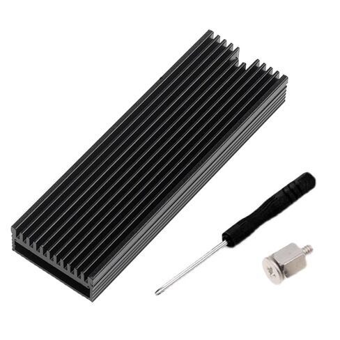 Aluminum M2 2280 SSD Heatsink Cooler for M2 2280 SSD NVMe Heatsinks Cooler Good Thermal Conductivity Pads Silicone Thermal Pad in Kuwait