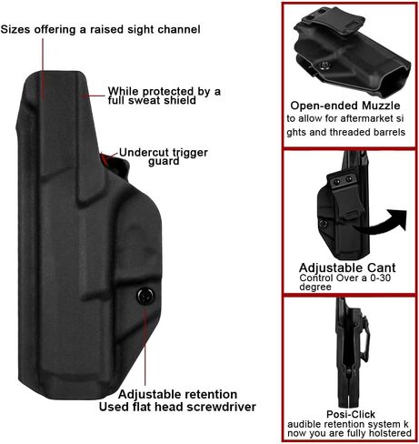 PSA Dagger Compact IWB Holster & 9mm/.40 Double Stack Mag Carrier in Kuwait