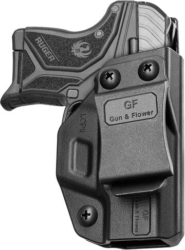IWB Holster Compatible with Ruger LCP 2/LCP II, Polymer and Kydex Inside Waistband Holster for Concealed Carry LCP II | Adj. Cant & Retention | Fiber-Reinforced Polymer & Kydex Available in Kuwait
