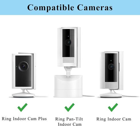 Camera Clip Mount Compatible with Ring Indoor Cam Plus/Pan-Tilt Indoor Cam in Kuwait
