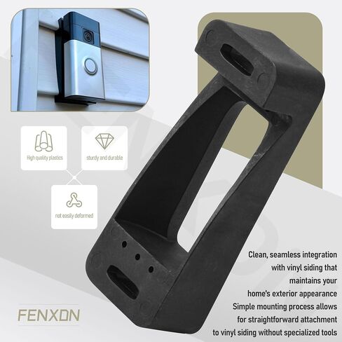 Doorbell Vinyl Siding Mount 4" Vinyl for Wyze Video Doorbell V2 in Kuwait