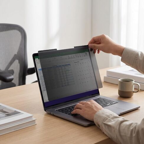 Diydeg Laptop Privacy Screen, 16 Inch, PET, Magnetic in Kuwait