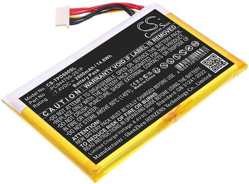 Battery for Topdon AD800BT, ArtiDiag800BT, ArtiDiag800BT Diagnostic PN:Topdon PC944755-2S1P 2000mAh / 14.8Wh in Kuwait