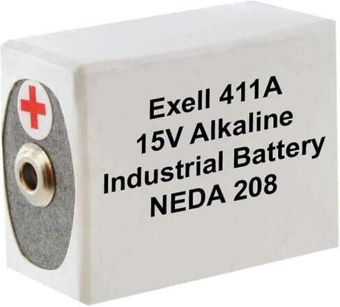 Exell 411A 15V Alkaline Battery Refs 208 NEDA 10F20 BLR121 M121 in Kuwait