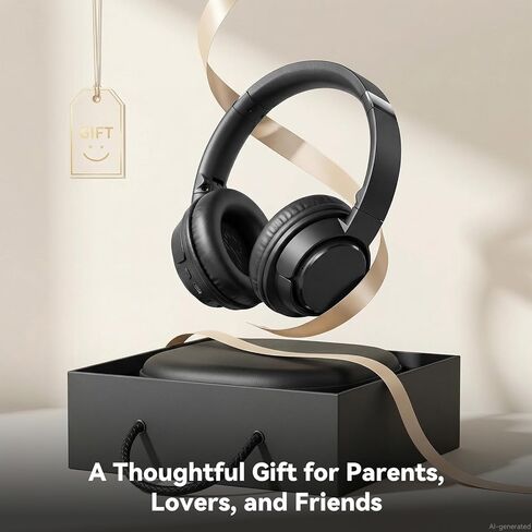 Wireless Headphones for TV, TV Headphones Wireless for Seniors, Bluetooth 5.2 Headphones fot TV with Transmitter Charging Dock, 65H Playtime, Low Latency, Easy Plug & Play for Elderly & Parents in Saudi Arabia