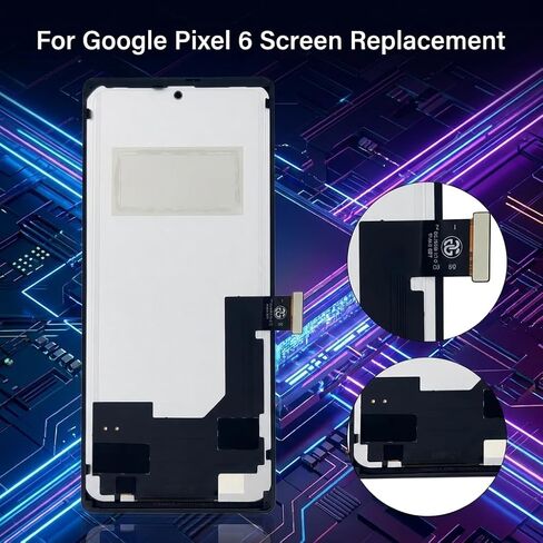 INCELL for Google Pixel 6 Screen Replacement with Frame Tool Kit in Kuwait