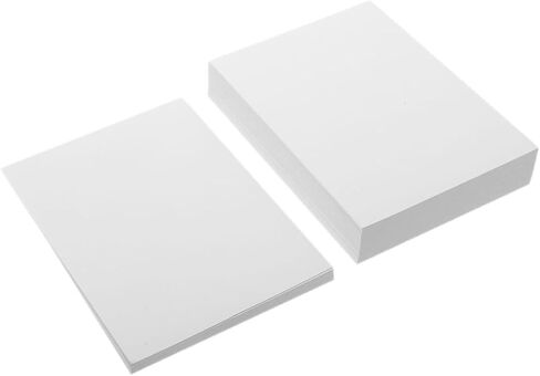 High Gloss Photo Waterproof 100pcs for Inkjet Printing | Printing Paper Sheets, Quick Drying Finish, Versatile Compatibility, Convenient Size, Office and DIY Use in Saudi Arabia