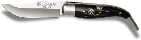 Joker Pocket knife Classic NF109 with buffalo handle and embedded mosaic blade 3,1 in. MOVA, contains case, fishing, hunting, camping and trekking tool in Kuwait