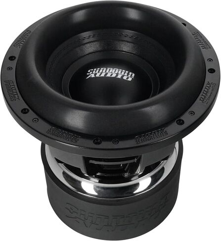 Sundown Audio ZV6-12 D1 12 in Car Subwoofer 6500-Watt Peak/3250-Watt RMS, Dual 1 Ohm, 3 in 8-Layer Aluminum Voice Coil, 35mm Xmax, with RPB1 10-Watt Waterproof Bluetooth Speaker, 2-Items in Saudi Arabia