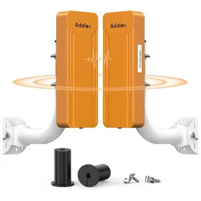 AdaLov CPE369 Wireless Bridge 3-Pack, 5.8 GHz, 3 km, Gigabit PoE, PtP/PtMP in Kuwait