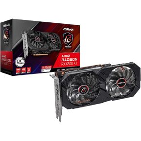 ASRock AMD Radeon RX 6600 Challenger D 8GB GDDR6 DisplayPort 14Gbps HDMI 0dB Silent Cooling 128-bit 7680 x 4320 Dual Fan Graphics Card PCI Express 4.0 x8 8-pin in Kuwait