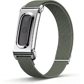 Nylon Band Compatible with Google Fitbit Air, 14mm Metal Shell in Kuwait