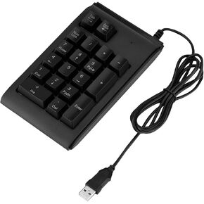 Tyenaza USB Numeric Keypad Mechanical Touch Feeling 19 Key 3 Color Breathing Lights for Data Entry Portable in Kuwait