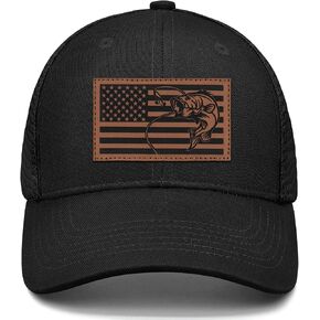 Fishing Gifts for Men American Flag Trucker Hat Mens Christmas Birthday Gifts Fishing Hat for Dad Father's Day in Saudi Arabia