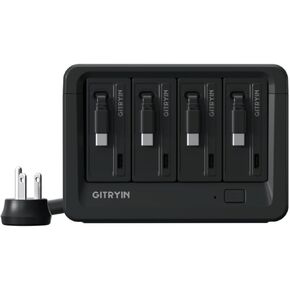Gitryin 4 Type-C Retractable Wall Chargers and 1 Power Strip with App Remote Control, 12-in-1 Smart WiFi Modular Charging Station in Kuwait