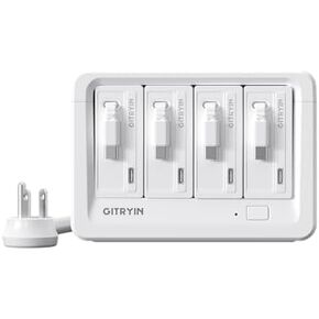 Gitryin 4 Type-C Retractable Wall Chargers and 1 Power Strip with App Remote Control, 12-in-1 Smart WiFi Modular Charging Station in Kuwait